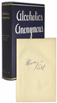 Bill Wilson Signed Copy of the Alcoholics Anonymous Big Book